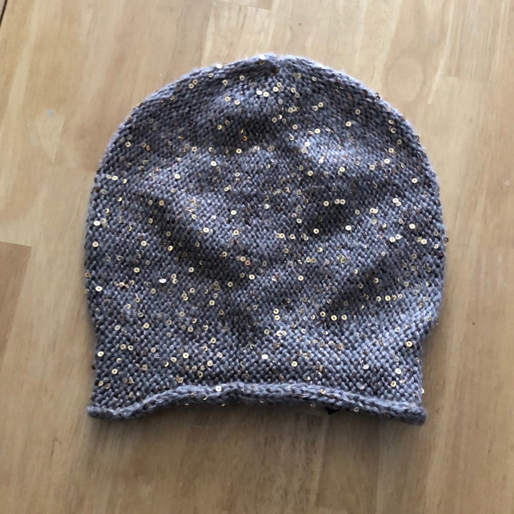Tan winter hat